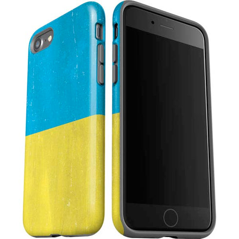 Ukraine Flag Distressed iPhone SE (2nd & 3rd Gen) Pro Case